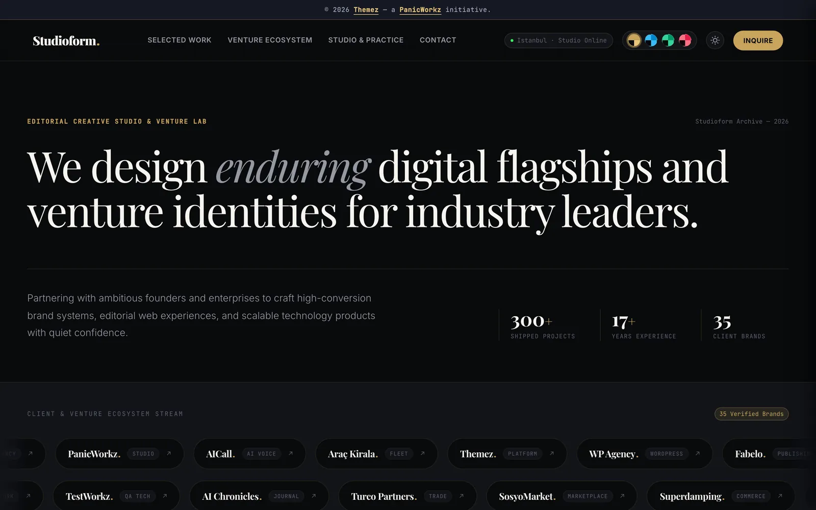 Creative Agency & Studio