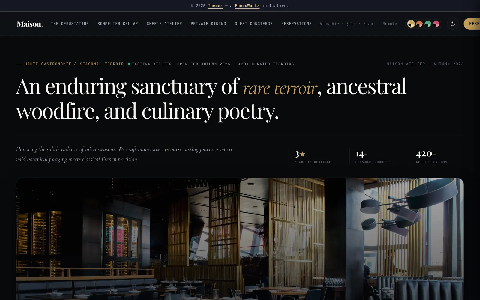 Maison Haute Gastronomie
