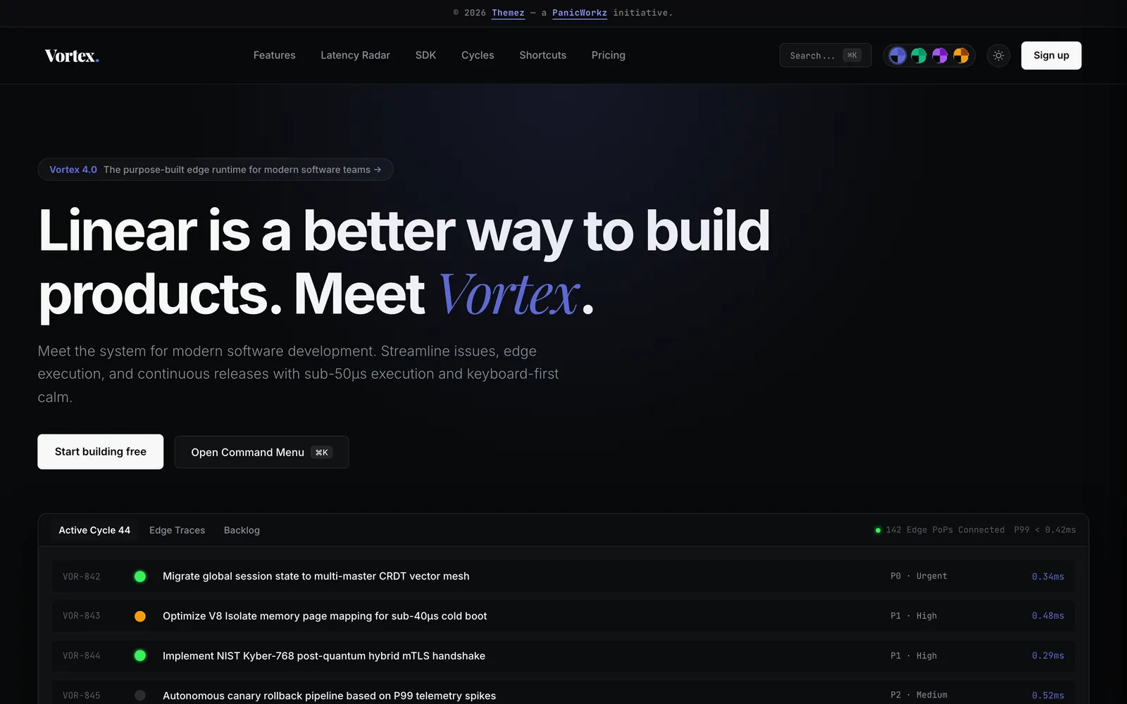 Vortex AI Compute Mesh & Agent Platform