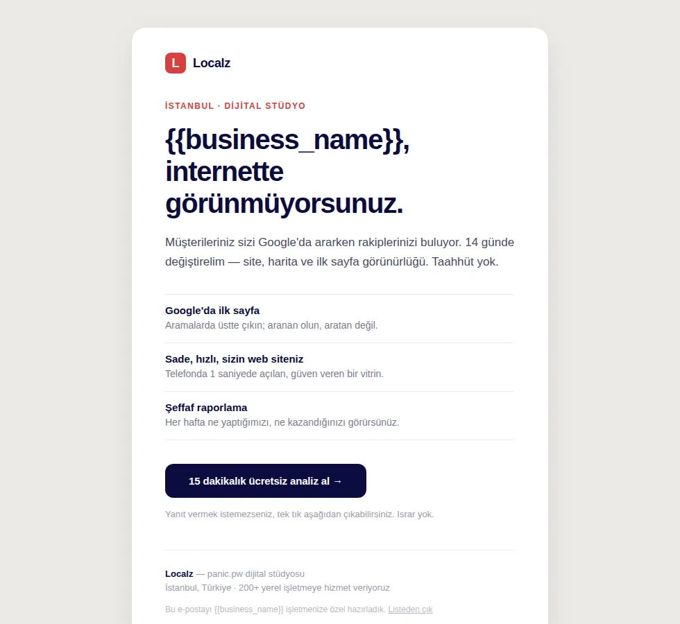 Localz — Editorial Light preview