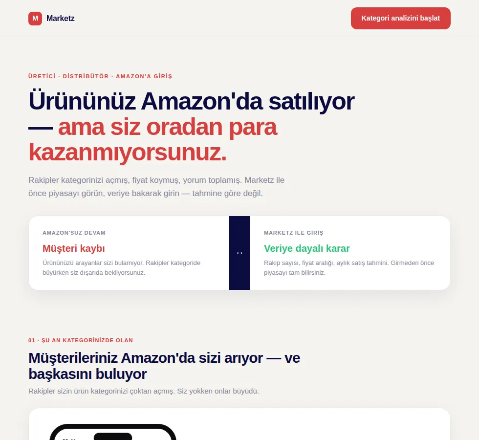 Localz — Group 14: Landing Page preview