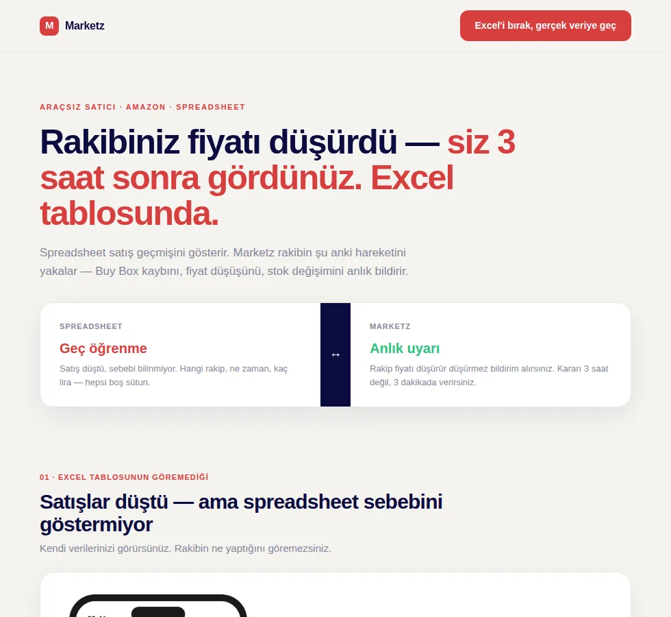 Localz — Group 15: Landing Page preview