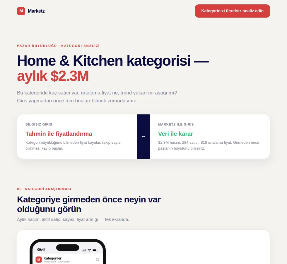 Localz — Group 20: Landing Page preview