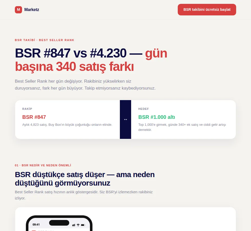 Localz — Group 21: Landing Page preview