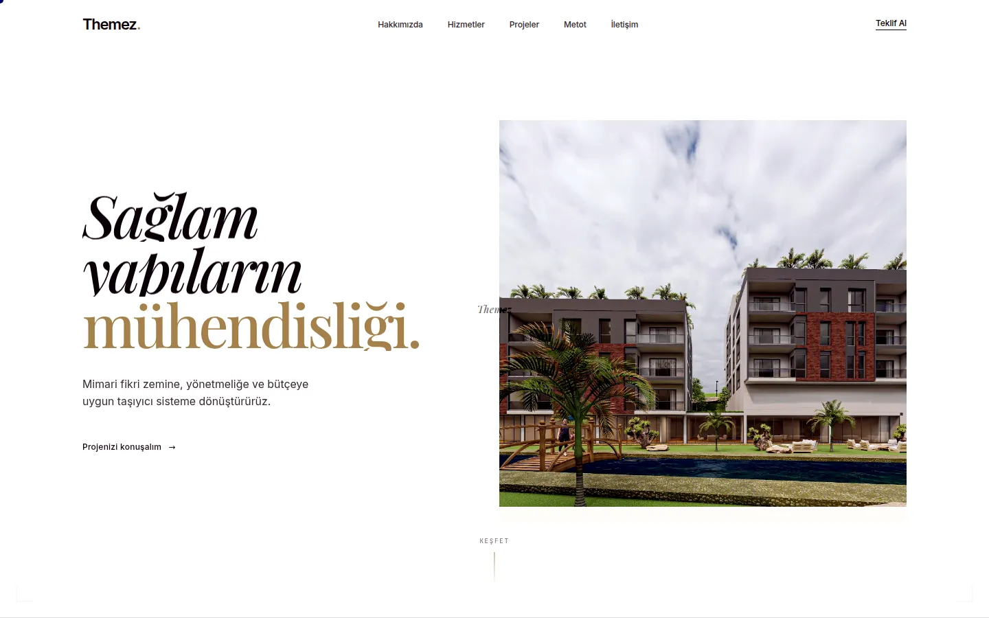 Engineering studio template