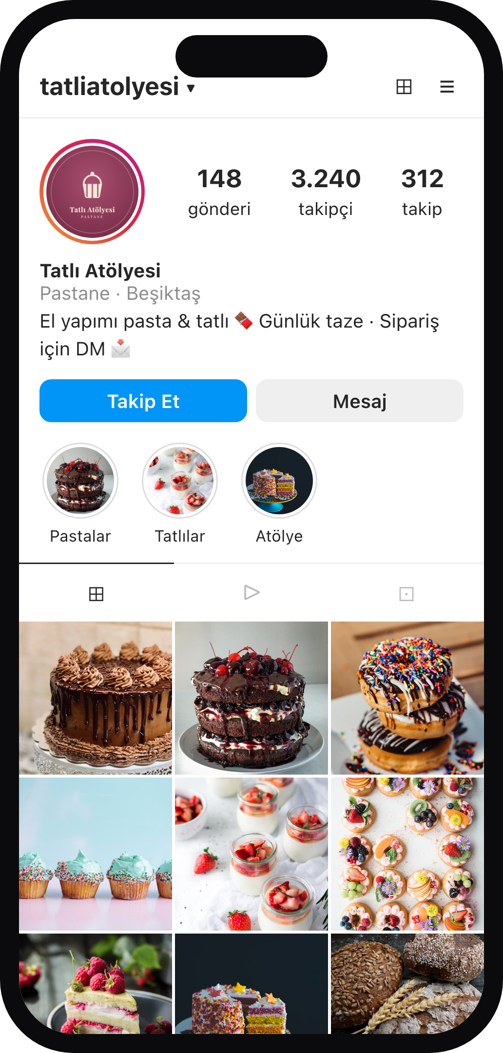 Instagram profili
